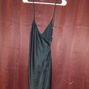 Elegant Black Slip Dress
